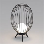 Светильник LGD-PEARL-BOLL-H574-12W Warm3000 (GR, 164 deg, 230V) (Arlight, IP65 Металл, 3 года) 030005
