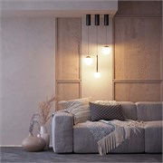Светильник SP-BEADS-HANG-T-R100-8W Day4000 (BK-GD, 180 deg, 230V) (Arlight, IP20 Металл, 5 лет) 036507