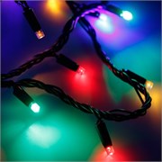 Светодиодная гирлянда ARD-STRING-CLASSIC-10000-BLACK-100LED-LIVE RGB (230V, 7W) (Ardecoled, IP65) 025808