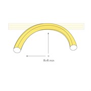 Лента герметичная MOONLIGHT-COTTON-TOP-S-M560-D13xmm 24V Warm3000 (11 W/m, IP65, 5m, wire x1) (Arlight, Вывод прямой, 3 года) 048141