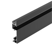 Профиль PLINTUS-H73-F-2000 BLACK (Arlight, Алюминий) 043480