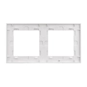 Рамка стеклянная FRM-GLARE-GS-2-WH (Arlight, -) 043796