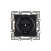 Механизм электрической розетки SCT-MEU1-PL-BK (250V, 16A) (Arlight, -) 043731