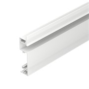 Профиль PLINTUS-H73-F-2000 WHITE (Arlight, Алюминий) 043592