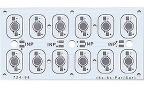Плата 60x120-12E PARALLEL (6S-6S, 724-98) (Turlens, -) 016095