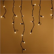 Гирлянда ARD-ICICLE-CLASSIC-5000x500-BLACK-160LED-FLASH Warm (230V, 10W, IP65) (Ardecoled, -) 042726