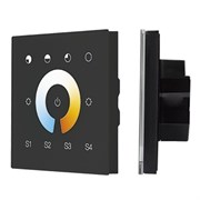 INTELLIGENT ARLIGHT Сенсорная панель DALI-901-11-1G-4SC-MIX-DT8-IN Black (BUS/230V) (IARL, IP20 Пластик, 3 года) 037195