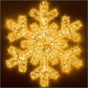 Фигура ARD-SNOWFLAKE-M11-1250x1200-604LED Warm (230V, 36.5W) (Ardecoled, IP65) 034261