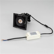 Светильник CL-SIMPLE-S80x80-9W Warm3000 (BK, 45 deg) (Arlight, IP20 Металл, 3 года) 028149