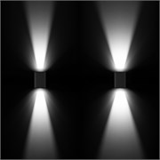Светильник LGD-WALL-VARIO-S104x129-2x6W Day4000 (GR, 1-80 deg) (Arlight, IP54 Металл, 3 года) 029794