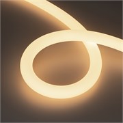 Лента герметичная MOONLIGHT-SIDE-A336-D25mm 24V Warm3000 360deg (14.4 W/m, IP65, 2835, 5m, wire x2) (Arlight, Вывод боковой, 3 года) 036274