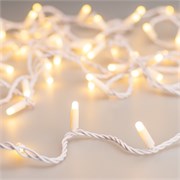 Светодиодная гирлянда ARD-STRING-CLASSIC-10000-WHITE-100LED-MILK-PULSE Warm (230V, 7W) (Ardecoled, IP65) 031646