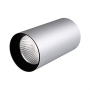 Светильник накладной SP-POLO-R85-1-15W Warm White 40deg (Silver, Black Ring) (Arlight, IP20 Металл, 3 года) 022963