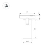 Светильник MAG-MICROCOSM-SPOT-R45-9W Warm3000 (BK, 36 deg, 24V) (Arlight, IP20 Металл, 3 года) 043254