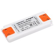 Блок питания ARV-SN12015-FLAT-H (12V, 1.25A, 15W) (Arlight, IP20 Пластик, 3 года) 022190(1)