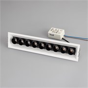 Светильник MS-ORIENT-BUILT-TURN-TC-S67x300-20W Warm3000 (WH-BK, 30 deg, 230V) (Arlight, IP20 Металл, 5 лет) 031931