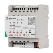 INTELLIGENT ARLIGHT Диммер KNX-104-DIM-DIN (12-24V, 4x4A) (IARL, IP20 Пластик, 2 года) 025658-1