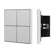 INTELLIGENT ARLIGHT Кнопочная панель KNX-304-23-IN Silver (BUS, Frame) (IARL, IP20 Металл, 2 года) 039666