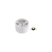 Линза 30DH1W (30°, Emitter, white) (Turlens, -) 011235