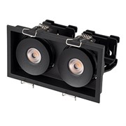 Светильник CL-SIMPLE-S148x80-2x9W Warm3000 (BK, 45 deg) (Arlight, IP20 Металл, 3 года) 028151