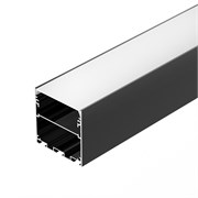 Профиль LINE-S-5050-2000 BLACK (Arlight, Алюминий) 041839