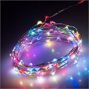 Светодиодная нить WR-5000-1608-100LED RGB (12V, 2.1W) (Arlight, IP65) 030217(1)