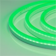 Образец Гибкий неон ARL-NEON-2615GH-SIDE 24V Green (Arlight, 8 Вт/м, IP65) 041334
