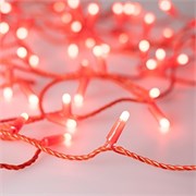 Светодиодная гирлянда ARD-STRING-CLASSIC-10000-RED-100LED-MILK-STD Red (230V, 7W) (Ardecoled, IP65) 028210