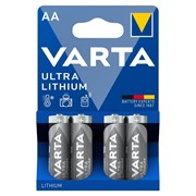 Батарейки VARTA ULTRA LITHIUM FR06 АА BL4 (блистер 4шт) 4008496680511