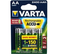 Аккумулятор VARTA Rechargeable RAP LR06/AA 2400mAh 4BL (блистер 4шт) 56756101404