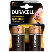 Батарейки Duracell Basic LR20 D BL2 (блистер 2шт) 5000394076730