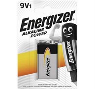 Батарейки ENERGIZER Alkaline Power 6LR61 9V Крона BL1 (блистер 1шт) 7638900297409
