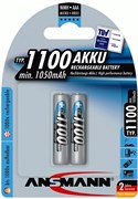 Аккумулятор Ni-MH  ANSMANN 5035222-RU 1100 AAA BL2 11400Б
