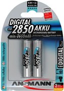 Аккумулятор Ni-MH ANSMANN 5035082-RU 2850 AA DIGITAL BL2 11403Б