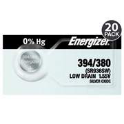 Батарейки серебряно-цинковые ENERGIZER Silver Oxide SR394/380 BL1 (блистер 1шт) 7638900253061