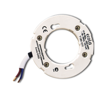 Ecola base GX53 патрон с проводами 2*10cm с проходными контактами (быстрый монтаж) GX53BPECB-1