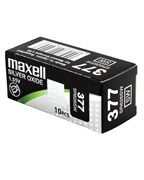 Батарейки серебряно-цинковые MAXELL SR626SW 377 (RUS), в упак 10 шт 11854Б