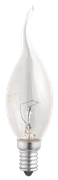 Лампа накаливания CT35 60W E14 clear свеча на ветру 3321468
