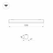 Светильник ALT-LARGO-1200-30W Warm3000 (WH, 120 deg, 230V) (Arlight, IP65 Пластик, 5 лет) 052090