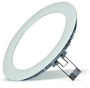 Светильник FL-LED  PANEL-R06 3000K D=120мм h=20мм d=110мм   6Вт   540Лм (  встр. круглый) 606266