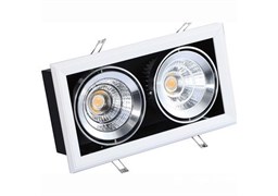 Светильник FL-LED Grille-111-2  60W  4000K 360*195*170мм 60Вт 4800Лм (  карданный светодиодный белый) 606716