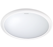 333626 LED CEILING, IP20, 2700K, 16 Вт, белый 320x320x79 (круглый, накладной) - св-к PHILIPS 333626166