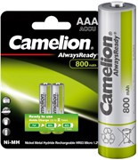 Camelion AAA- 800mAh Ni-Mh BL-2 (NH-AAA800BP2, аккумулятор, 1.2B) 3674