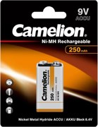 Camelion 9V-250mAh Ni-Mh BL-1 (NH-9V250BP1, аккумулятор, 9B) 5014