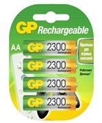 Перезаряжаемые аккумуляторы GP 230AAHC AA, емкость 2200 мАч - 4 шт. в клемшеле GP 230AAHC-2DECRC4 40 8500