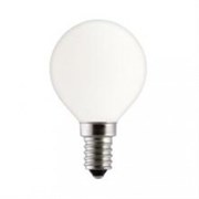 Лампа GE  25DK1/O/E14 230V 2/20 -   шарик опаловый d=45 033147