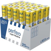 Батарейка Perfeo LR6/20BOX Super Alkaline (блистер 20шт) PF LR6/20BOX