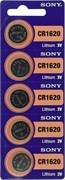 Батарейки литиевые SONY CR1620 BL5 10767Б