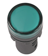 Лампа AD16DS LED-матрица d16мм зеленый 230В AC ИЭК BLS10-ADDS-230-K06-16