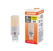 Лампа светодиодная капсула LSPIN 5W/827 170-250V CL G9 OSRAM 4099854323713